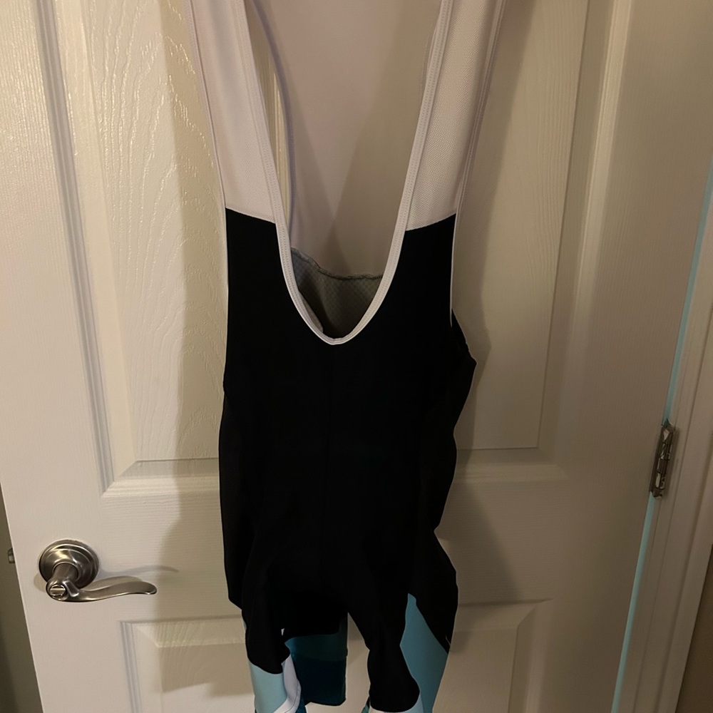 Primal Cycling Bib Shorts - Black and Teal